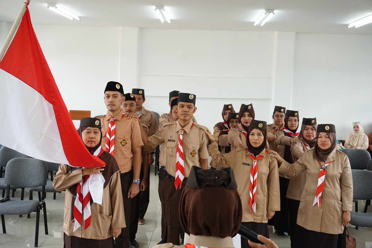 PELANTIKAN GUDEP PRAMUKA SMA 116 JAKARTA