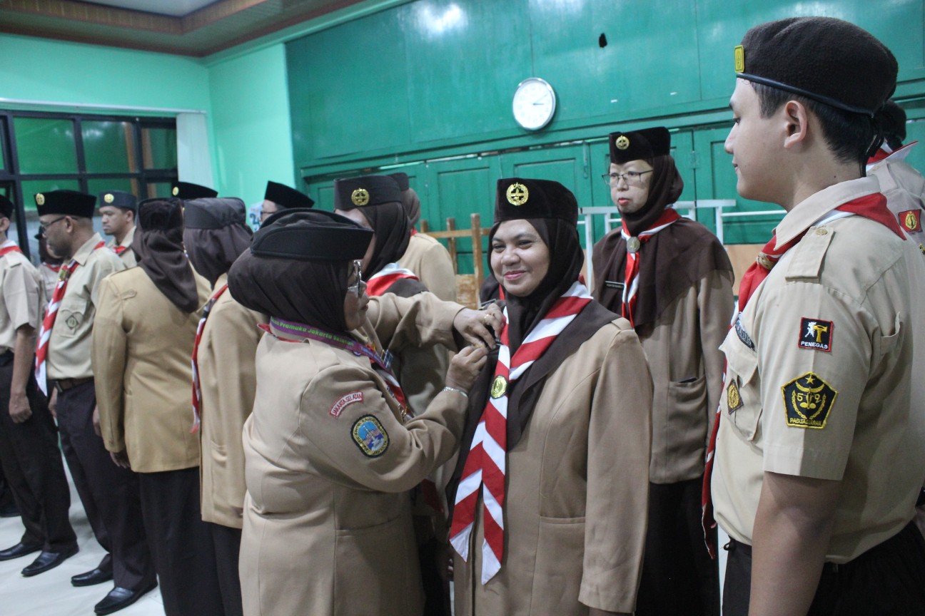 PELANTIKAN PENGURUS MABIGUS DAN GUDEP SMKN 59 JAKARTA